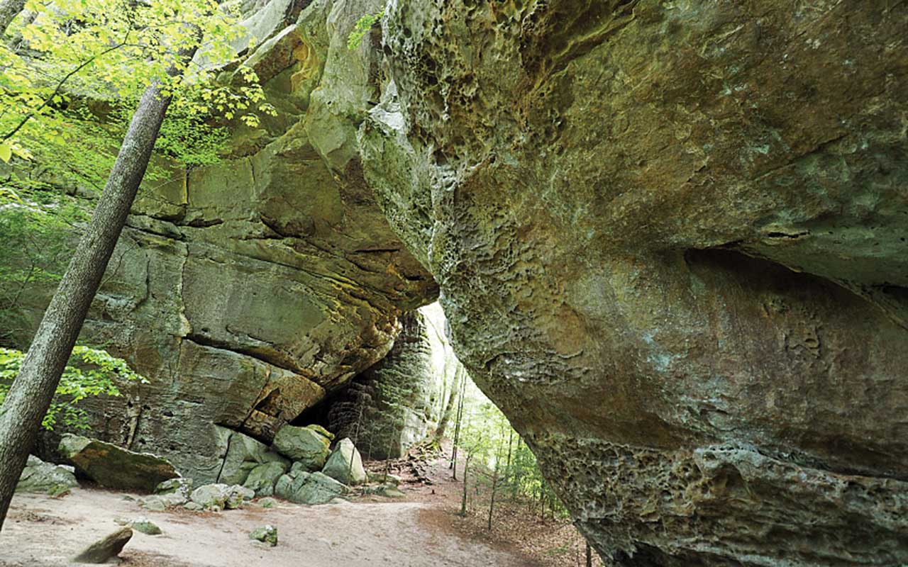 South Arch of the Twin Arches at Big South Fork South Arch of the Twin Arches at Big South Fork